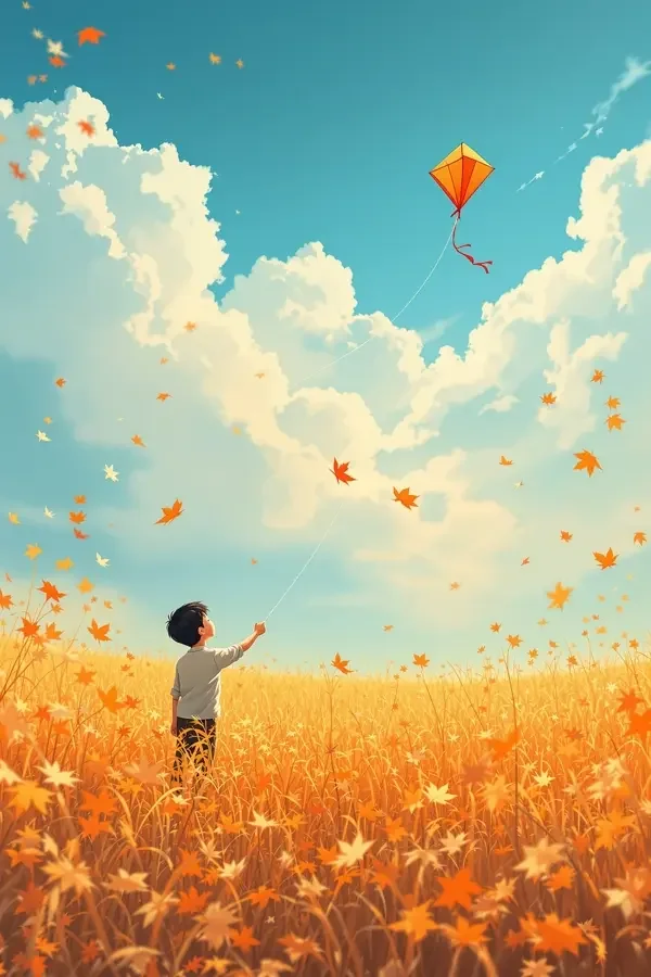 风筝与少年
